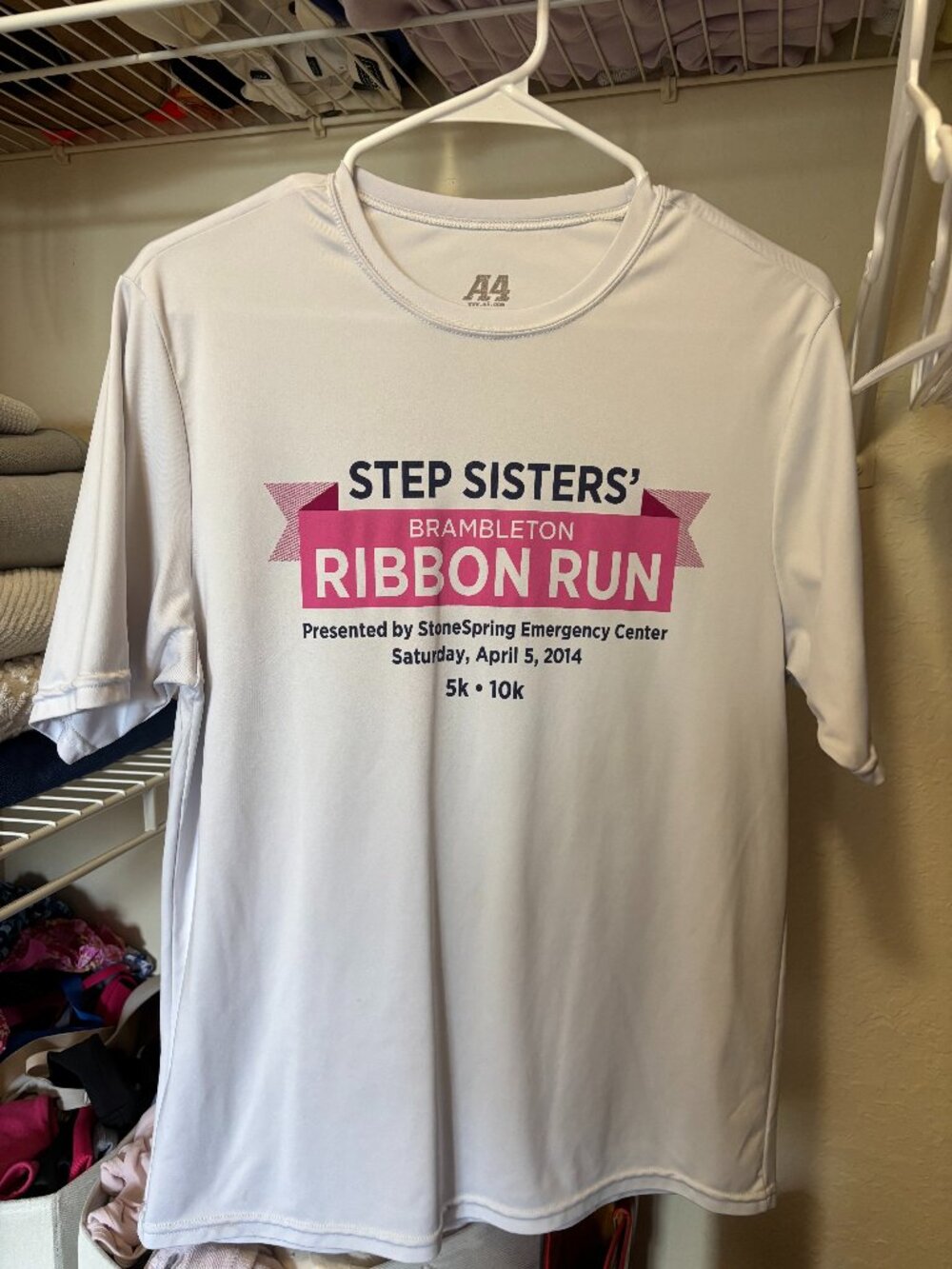 Running race merch tshirt